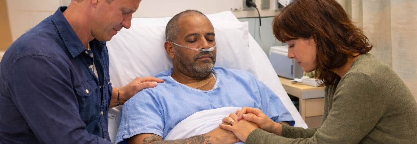 visiting and praying for the sick